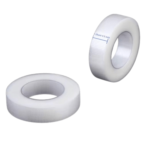 Micropore plasttape for hygienisk og presis vippeextensions applikasjon
